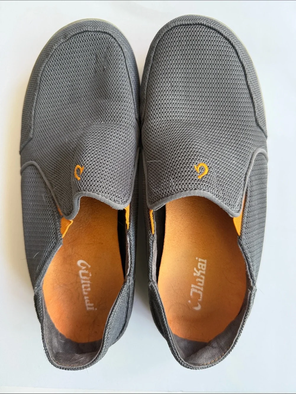 OLUKAI Nohea Mesh Men's Slip On Sneakers 9.5